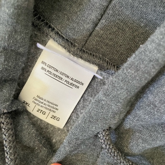 Nascar, thunder, racing pullover hoodie, big dog, 2X - like new - Picture 3 of 5